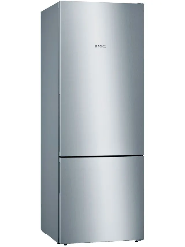 Bosch Serie 4 KGV58VLEAS koel-vriescombinatie Vrijstaand 503 l E Roestvrijstaal