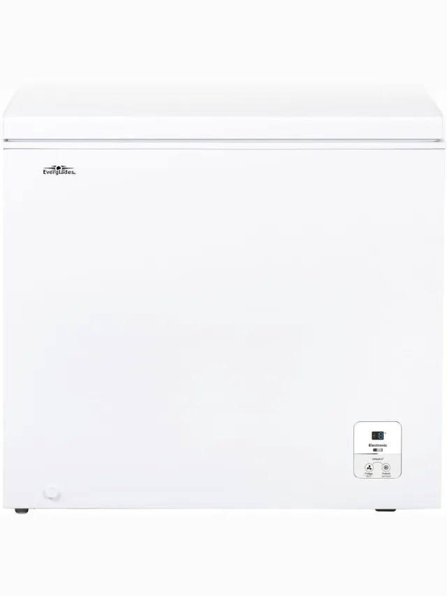 Everglades EVFR5212 - Vrieskist - 198 Liter - Energieklasse E - Super Freeze Functie - 5 Jaar Garantie Wit