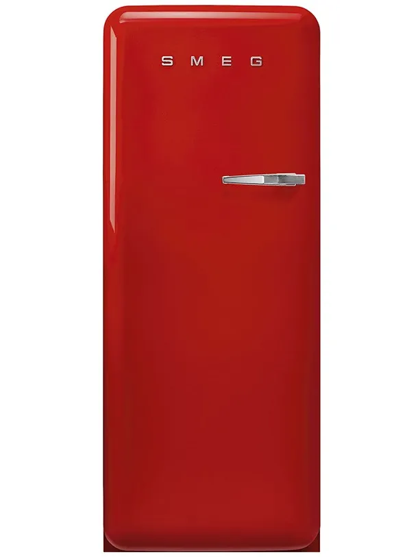 Smeg FAB28LRD6 Koelkast met vriesvak Rood, foto 2