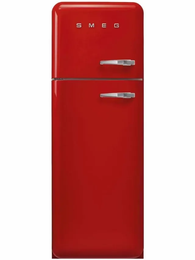 Smeg FAB30LRD6 Koel-vriescombinatie Rood