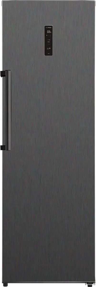 Frilec BONN375-V-HE-040DDI - Kastmodel Koelkast - Digitaal Display - 5 Jaar Garantie - Met Handgreep - 359 Liter Dark Inox