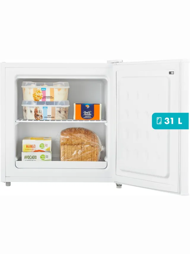 Tomado TFM4402W - Mini vriezer - Vrijstaand - Barmodel - 31 liter - Wit