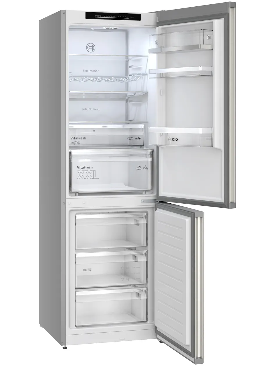 Bosch KGN36EICF EXCLUSIV Koel-vriescombinatie Zilver, foto 2