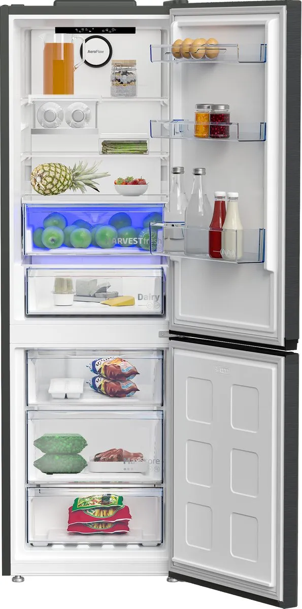 Beko B7RCNE367HG Vrijstaand 316 l Grijs