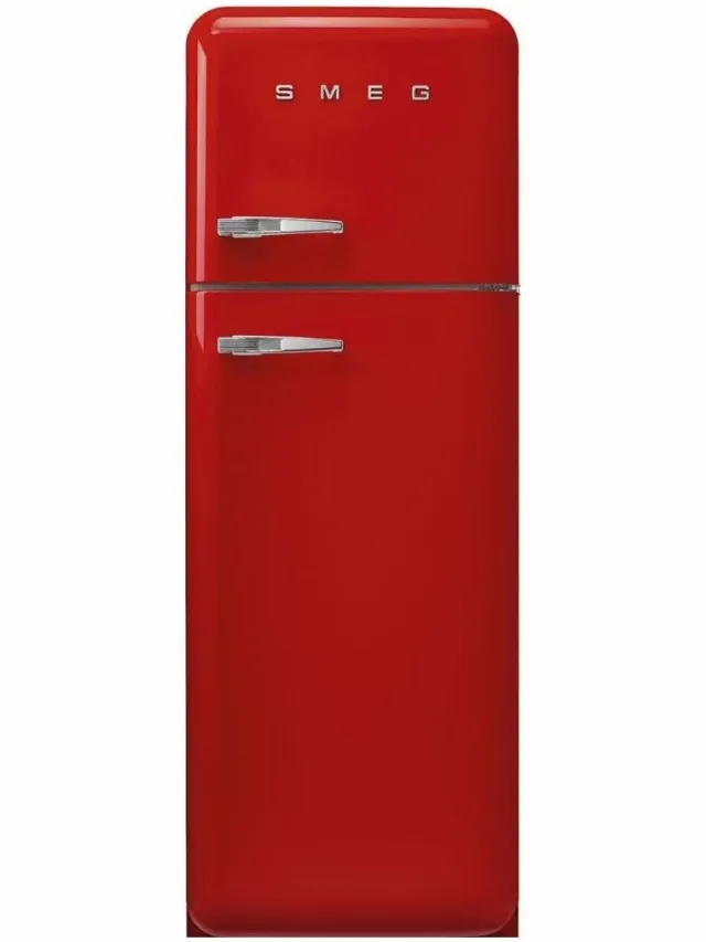 Smeg FAB30RRD6 koel-vriescombinatie rood