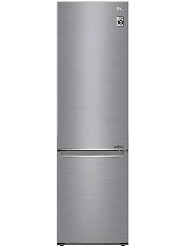 LG GBB72PZEXN - Koel- en vriescombinatie - 60 cm - Energielabel A - No Frost RVS