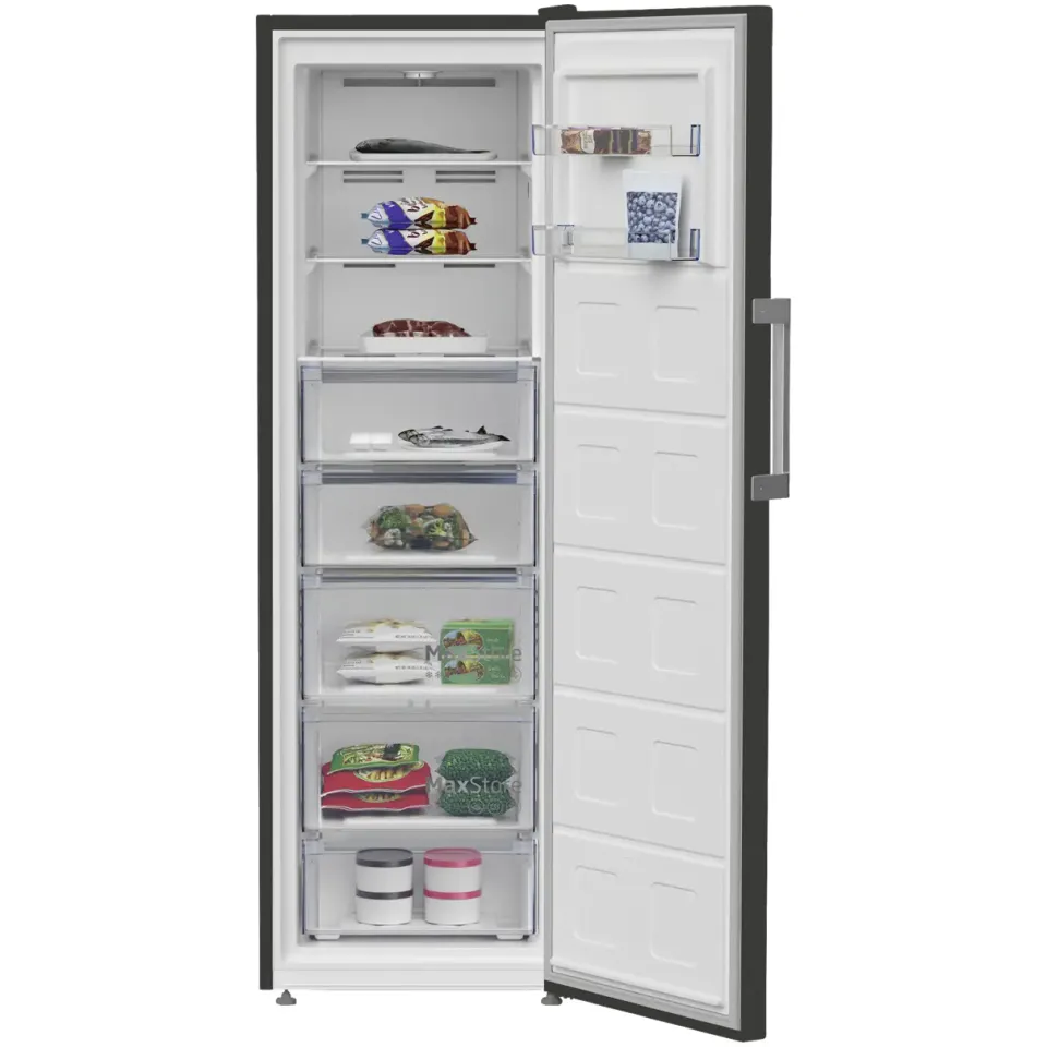 Beko B5RFNE315G Vrieskast Grijs, foto 3