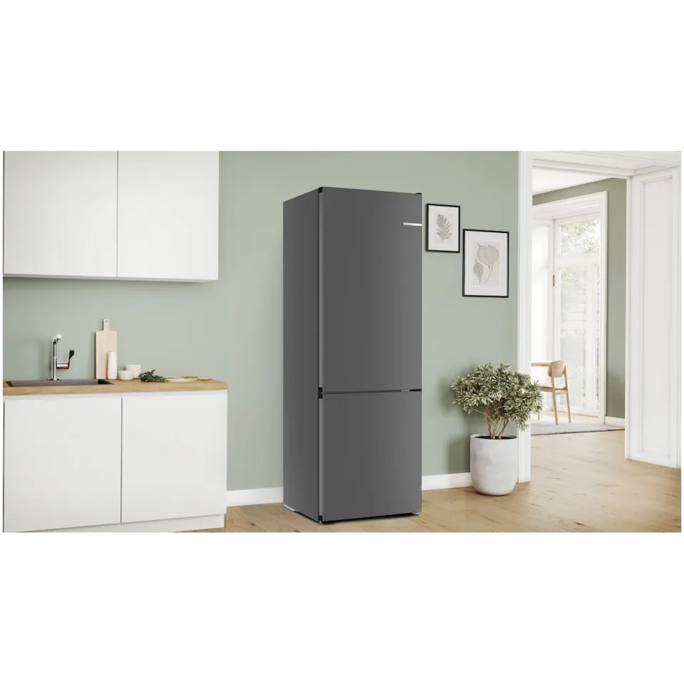 Bosch KGN49OCAF EXCLUSIV Koel-vriescombinatie Grijs, foto 2