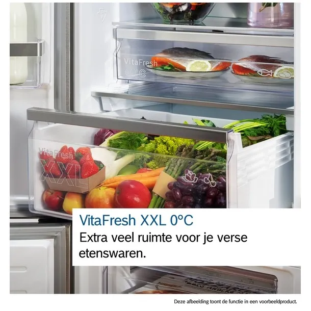 Bosch KGN39VXCT koel-vriescombinatie zwart, foto 2