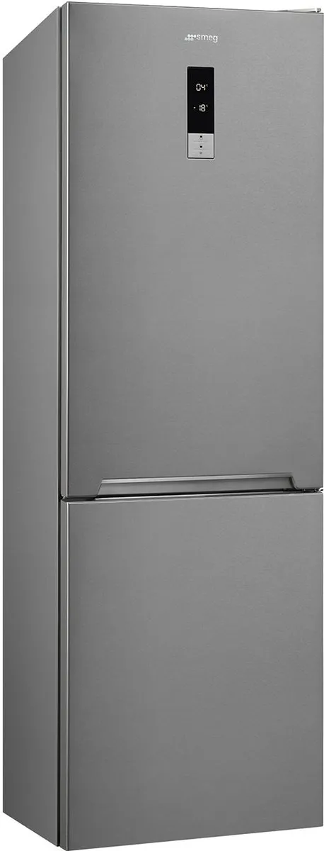 Smeg FC18EN4AX - Koel-vriescombinatie - 324 Liter - RVS - No Frost - Energieklasse E - Vrijstaand