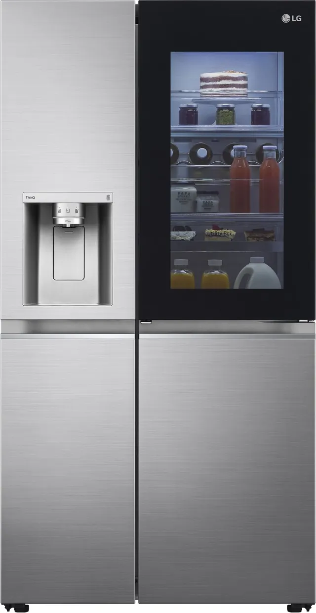 Lg GSXV91PZAE - Amerikaanse koelkast - 635 l - Grijs