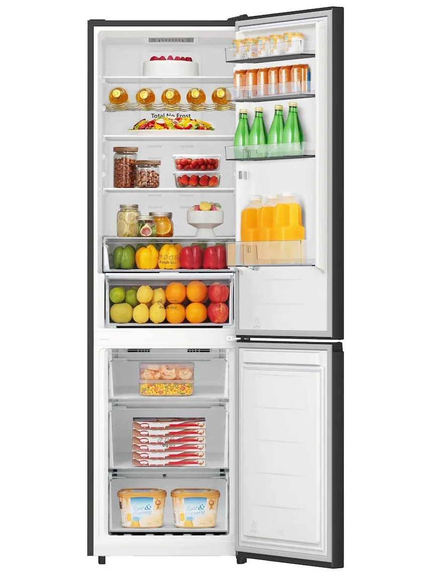Hisense RB440N4AFA Koel-vriescombinatie Zwart, foto 3