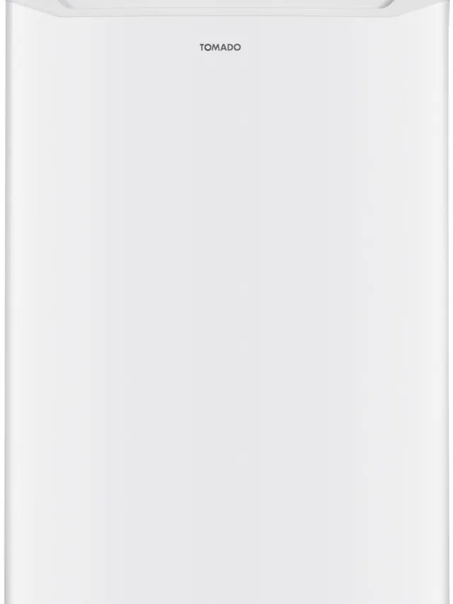 Tomado TFT5501W Tafelmodel vriezer energiezuinig - 88 liter - 55 cm breed - Stil: 37 dB - Energielabel C - Diepvries - Compact - Vrijstaand - 3 vrieslades - Wit