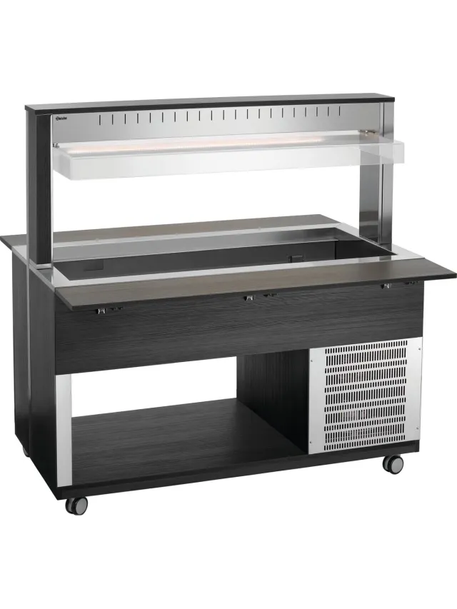 Bartscher Buffetwagen k4110-200a, Bartscher 125544V2 rvs