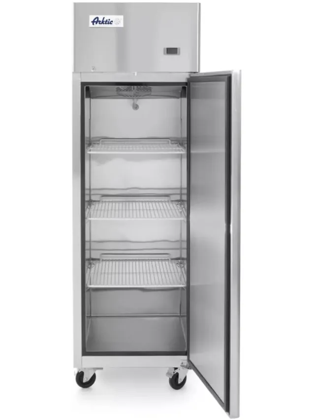 Arktic Hendi Arktic Vriezer - Enkele Deur - Profi Line - 410L - 230V/600W - 600x740x1950mm Roestvrijstaal