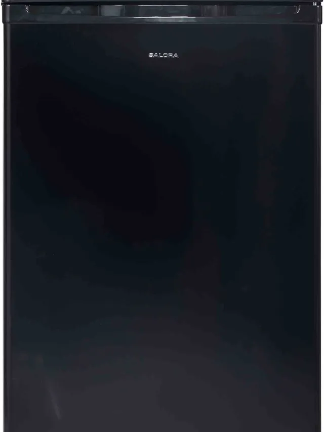 Salora FRT910B - Vriezer - Vrieskast - Vriezer Vrijstaand - 91 Liter - Zwart Black