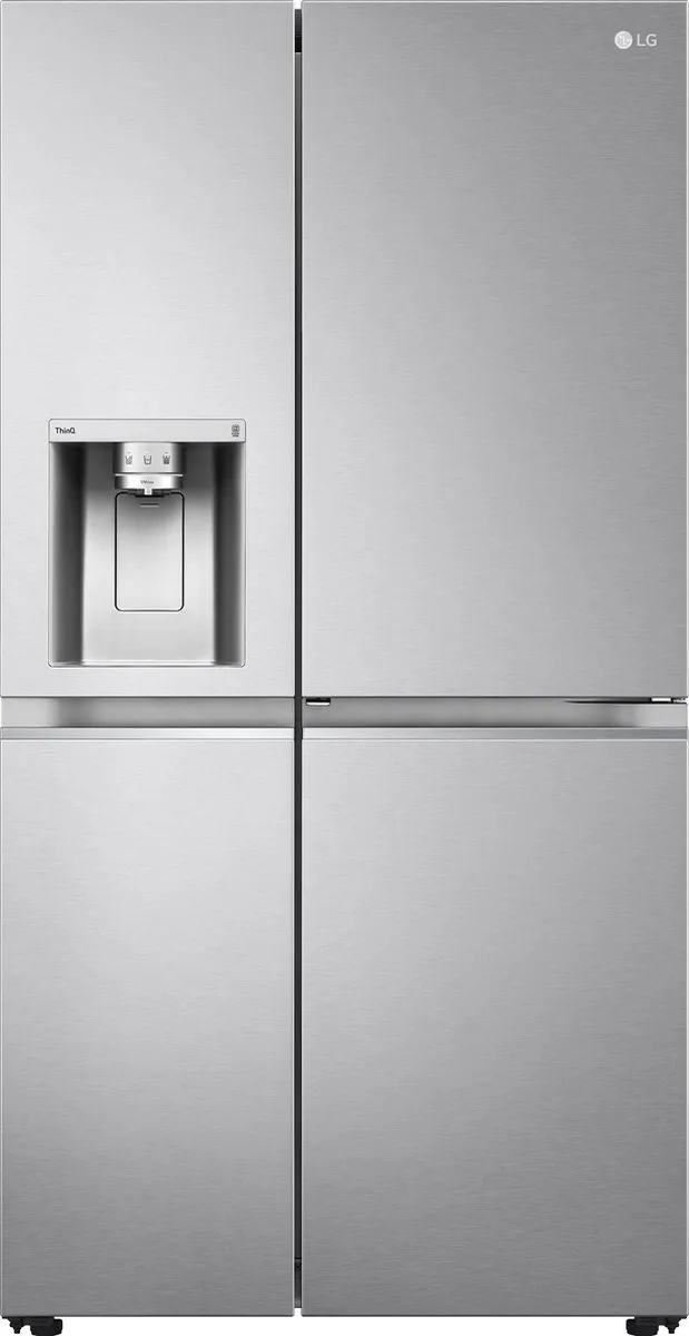 LG GSJV91BSAE Amerikaanse koelkast met Door-in-Door™ - 635L inhoud - DoorCooling+™ - Water- en ijsdispenser met UVnano™ - Total No Frost - Inverter Linear Compressor Brushed steel