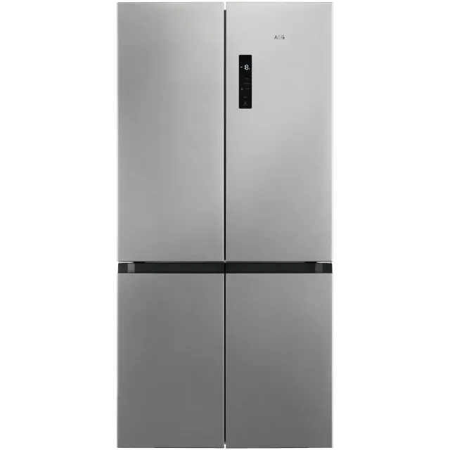 AEG RMB952D6VU Amerikaanse koelkast Zilver