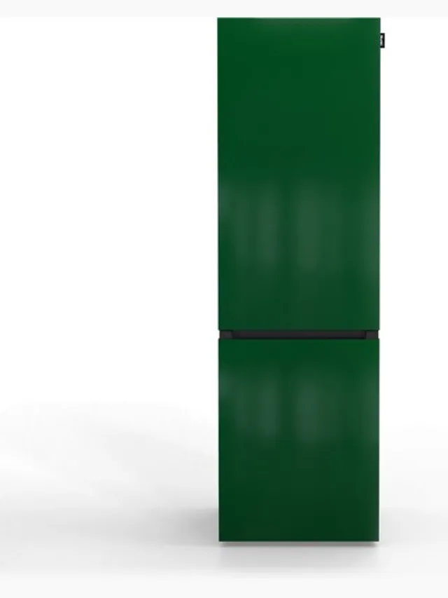 Nunki Large Combi NFA – Koel-vriescombinatie – No Frost – A-klasse – 304 liter – Front Dark Green Gloss Donkergroen