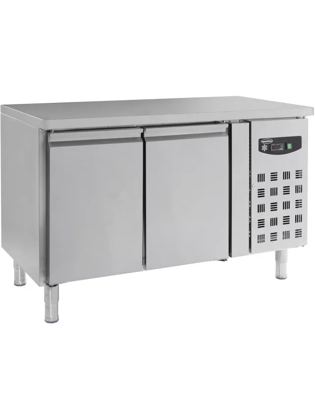 Combisteel Vrieswerkbank - 2 Deuren - Standard Line-10°C/-20°C - Combisteel - 7450.0081 - Horeca & Professioneel Grijs
