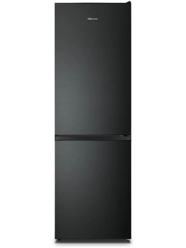 Hisense RB3N300NEFA Koel-vriescombinatie Zwart