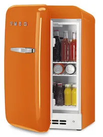 Smeg FAB5LOR6 Mini-koelkast Oranje, foto 2