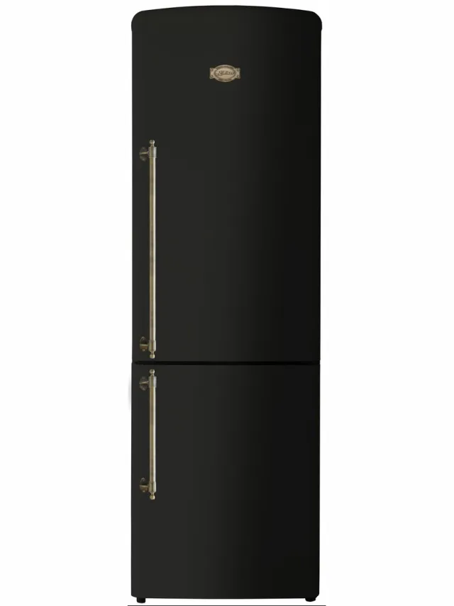 Kaiser koel-vriescombinatie - koelkast - KK 60825 Em koelkast - 60 cm breed - 60 cm - 330 L - NoFrost - 199 cm - touch control zwart