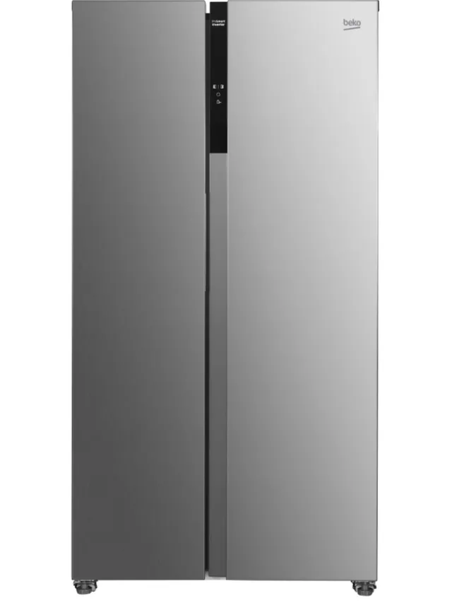 Beko Amerikaanse koelkast GNO5323XPN Stainless steel