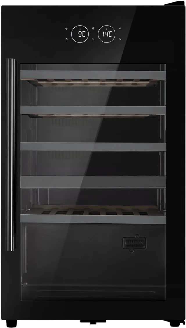 Le Chai LBN490F - 2 temperatuurzones - 49 Flessen - Vrijstaand - 38 dB - Alarm Zwart