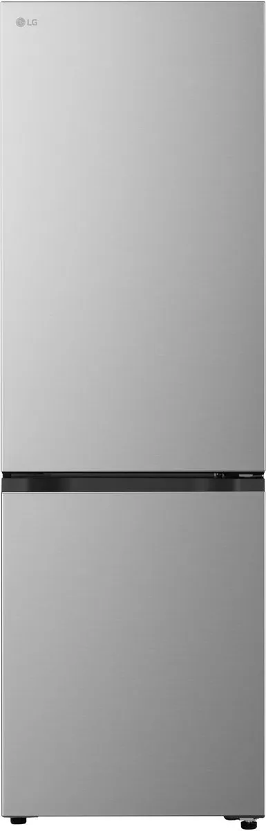 Lg GBBS514CPY Koel-vriescombinatie 333L - Energieklasse C - Zilver - DoorCooling voor gelijkmatige koeling - Fresh Balancer voor optimale versheid - Stille Smart Inverter Compressor - AI functies zonder wifi - ThinQ wifi bediening