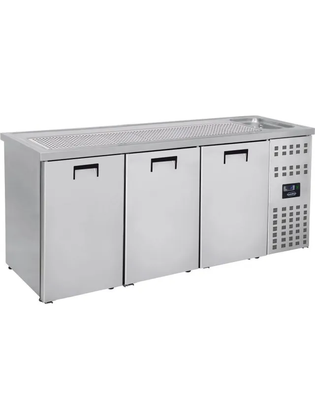 Combisteel Professionele Bierkoeler 3 Deuren 1R | Combisteel | 7489.5330 | Horeca Geen