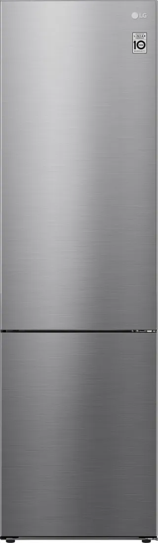 LG GBP62PZNBC - 384L koel-vriescombinatie met DoorCooling+™ Total NoFrost - STIL (35Db) - FreshConverter™ - Inverter Linear Compressor met 10 jaar garantie Platinum Zilver
