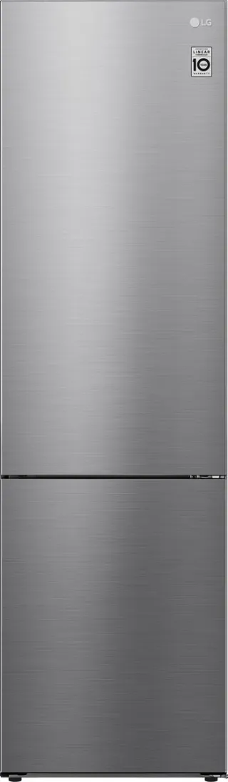 LG GBP62PZNAC - A-label, 384L Koel- en vriescombinatie - Total Nofrost, Stil (35Db) Roestvrijstaal, 10 jaar compressor garantie
