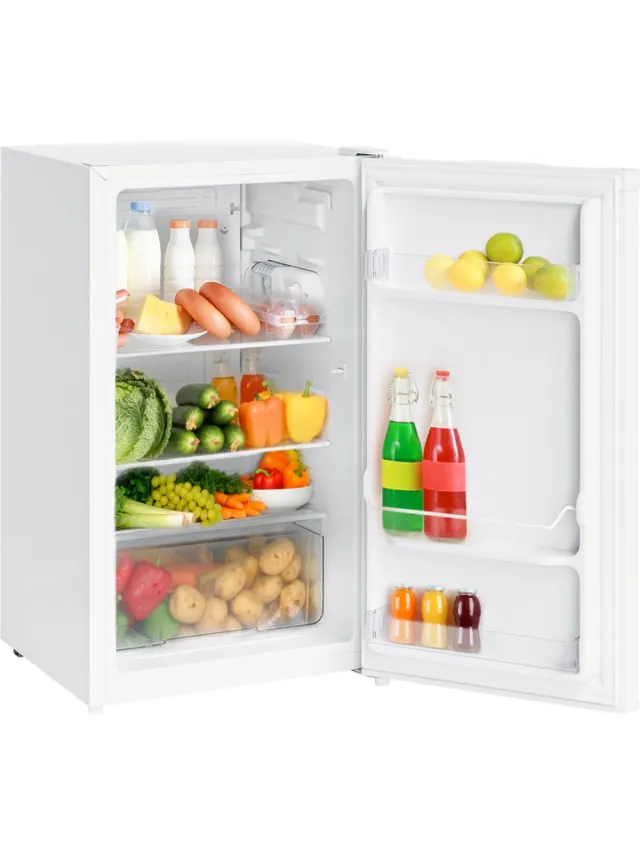 KitchenBrothers Koelkast - 88L - Tafelmodel - IJskast - Frigo - Vrijstaand - Wit