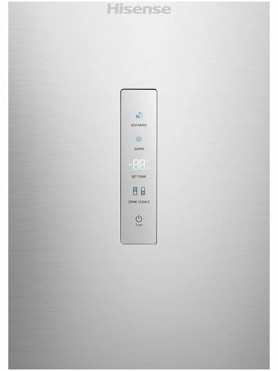 Hisense RB372N4CCD Koel-vriescombinatie Zilver, foto 3