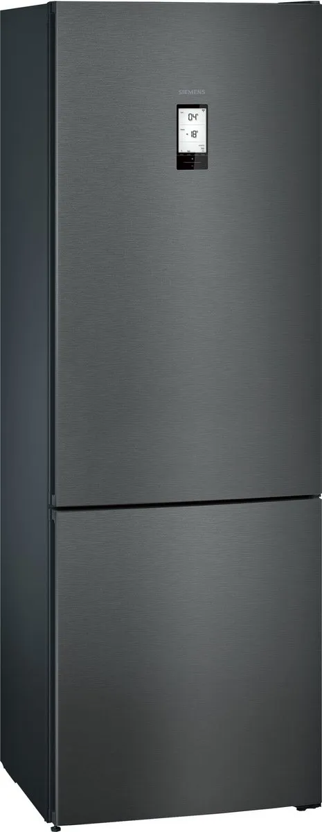 Siemens iQ500 KG49NAXDP - koel-vriescombinatie - Vrijstaand - 438l - D - Zwart