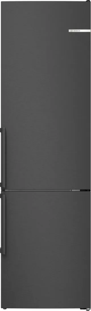 Bosch KGN39VXAU - Serie 4 - Koel-vriescombinatie - 203cm hoog - Energielabel A - Zwart - Zeer stil - Total No Frost nooit meer ontdooien - Extra veel ruimte voor versproducten metVitaFresh