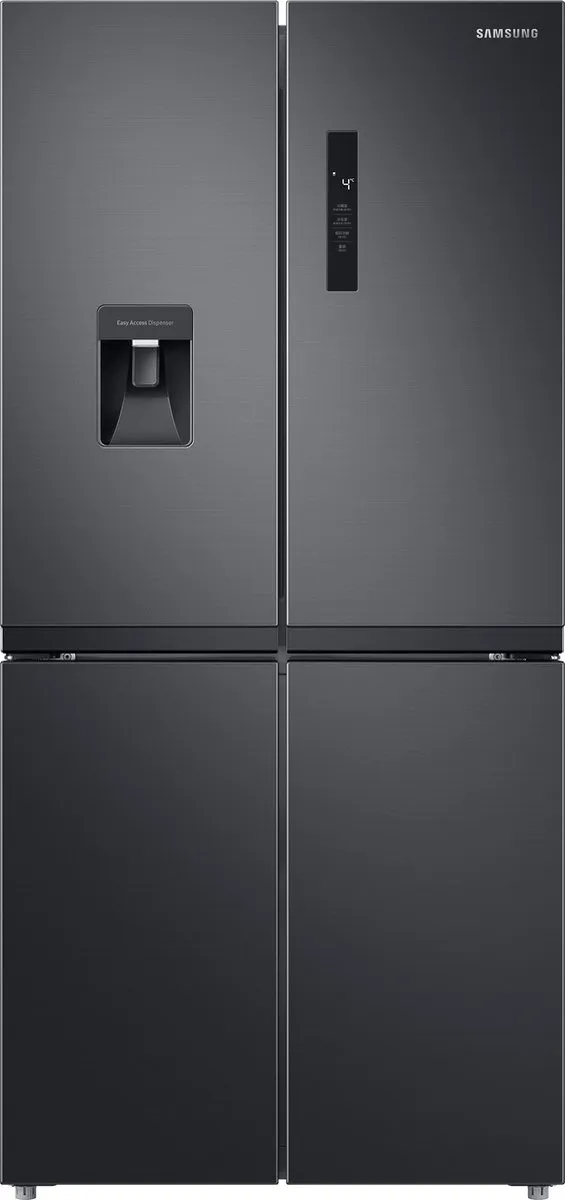 Samsung RF48A401EB4 - Amerikaanse koelkast - French Door - Zwart Anthracite