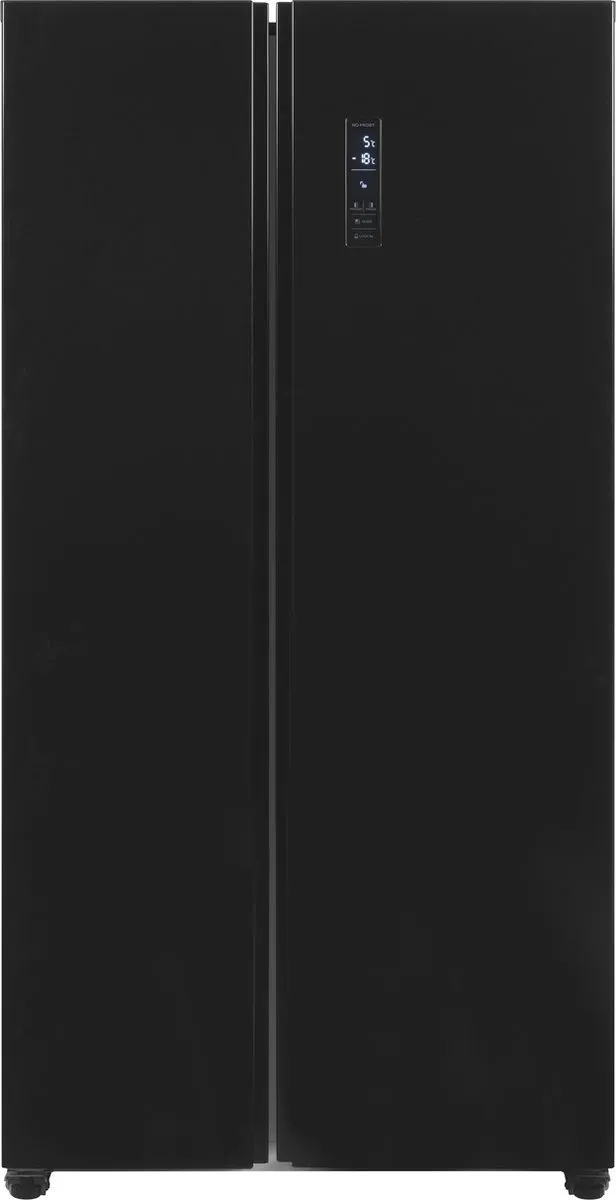 Everglades EVTD9050B - Side By Side - Zwart - 442 Liter - E Klasse - Met Display - 39 dB - 5 Jaar Garantie