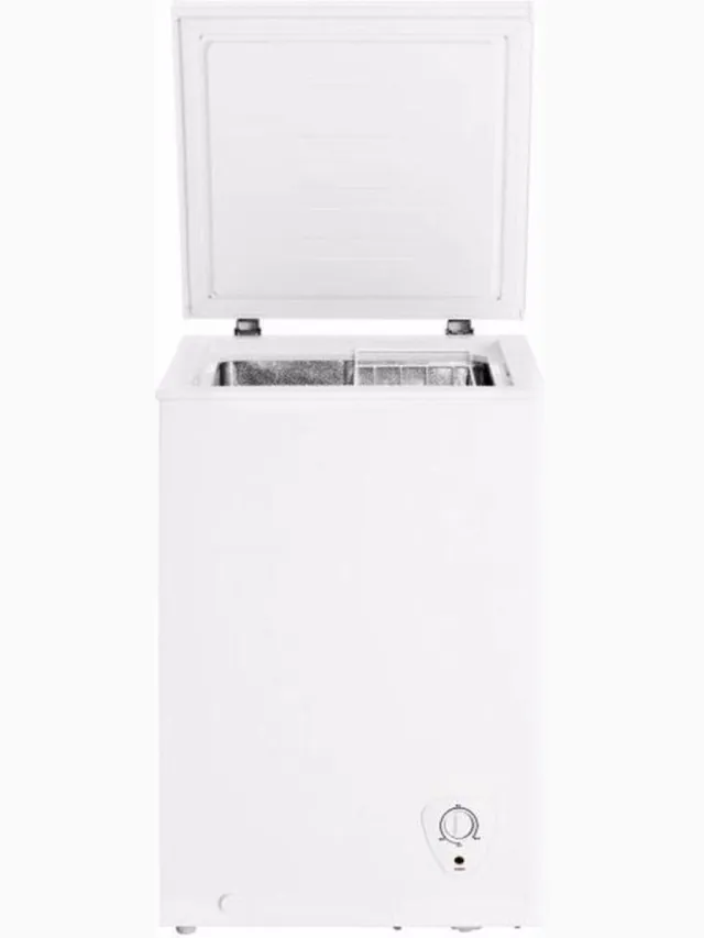Exquisit GT100-010FW – Vrieskist – 95 Liter - Met Voorraadkorf - 5 Jaar garantie - 40dB - Wit