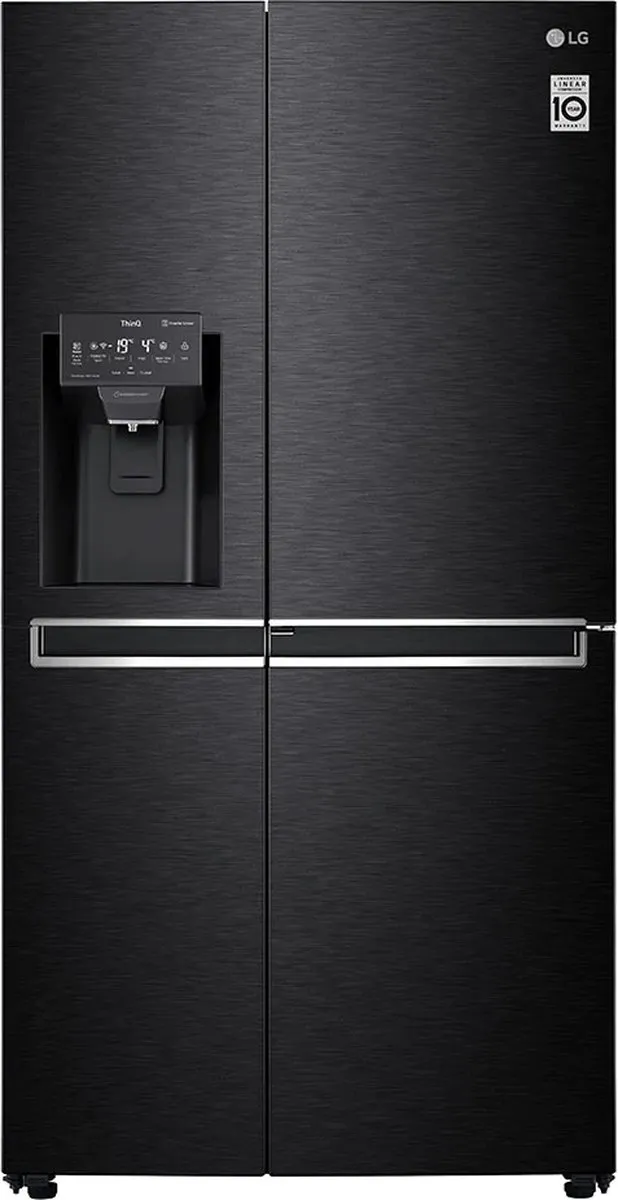 Lg GSJ960MCCZ Amerikaanse koelkast met Door Cooling+ - Door en door koel | Door-in-Door® | 625L inhoud | Total NoFrost | Inverter Linear Compressor Zwart staal