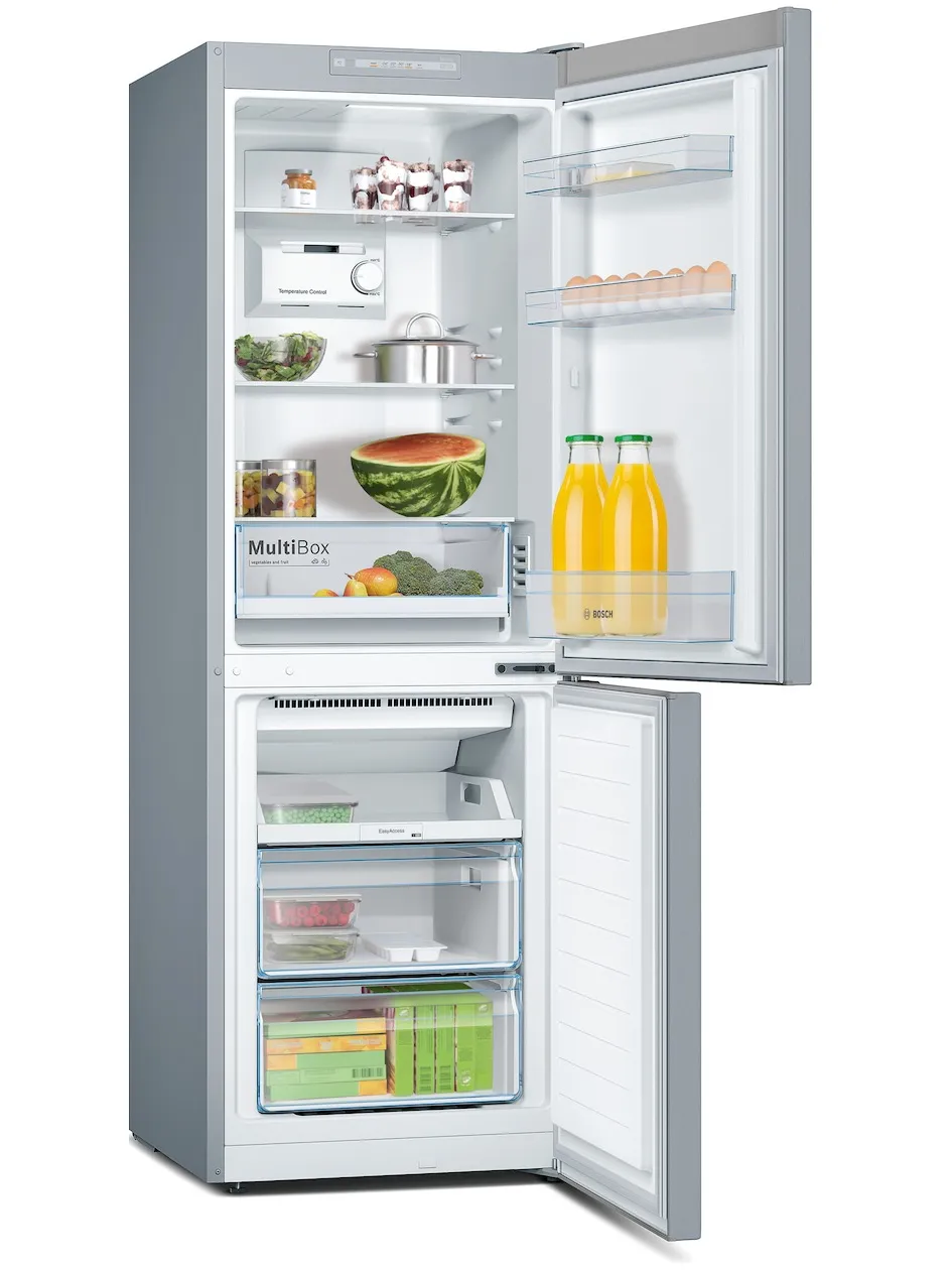 Bosch KGN33NLEB koel-vriescombinatie zilver, foto 2