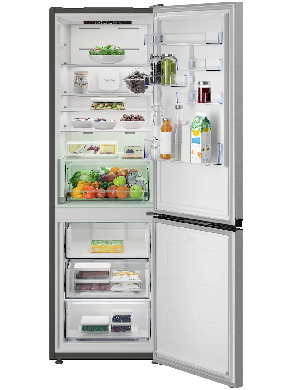 Beko B3RCNA375HXB Koel-vriescombinatie Grijs, foto 3