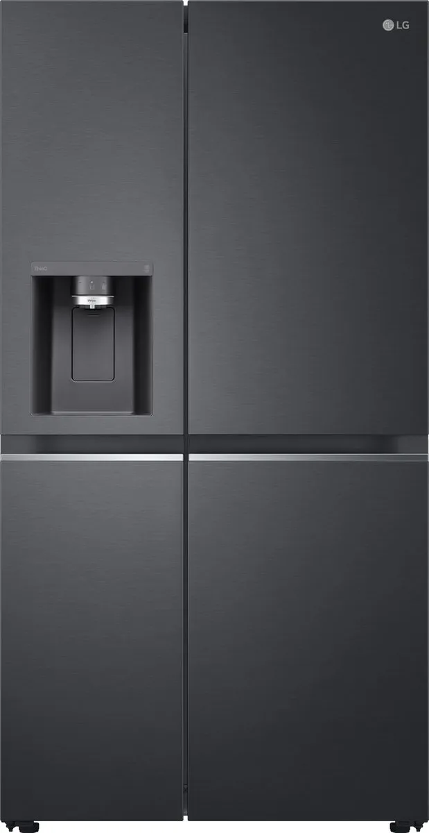 Lg GSLV91MCAD Amerikaanse koelkast met Doorcooling+™ - 635L inhoud - Water- en ijsdispenser met UVnano™ - Total No Frost - Inverter Linear Compressor Mat Zwart