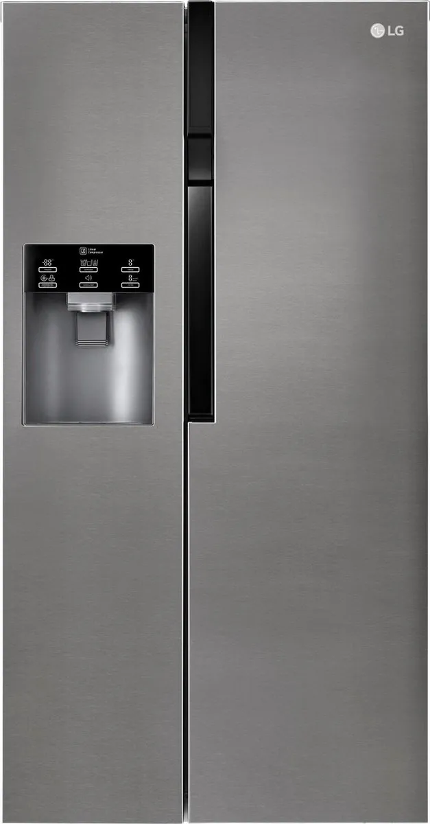 LG GSL360ICEV Amerikaanse koelkast met LinearCooling - 606L inhoud - Water- en ijsdispenser - Moist Balance Crisper™ - Total No Frost - Inverter Linear Compressor Antraciet