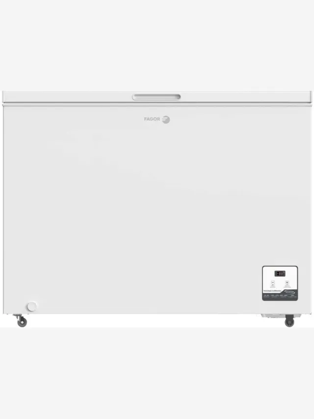 Fagor FCCP301CSDB Hybride Koel / Vrieskist – Grote Energiezuinige Diepvriezer – 299L – Wit - Koelen of vriezen - 4 in 1 - Multifunctioneel