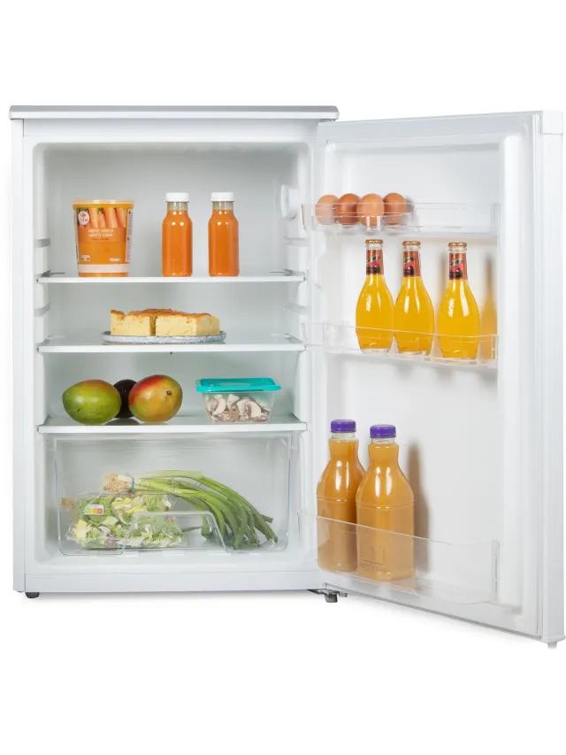 PRIMO PR197FR Koelkast Tafelmodel - Kleine Koelkast - 131L - 35 dB Stil - Energielabel C - Wit