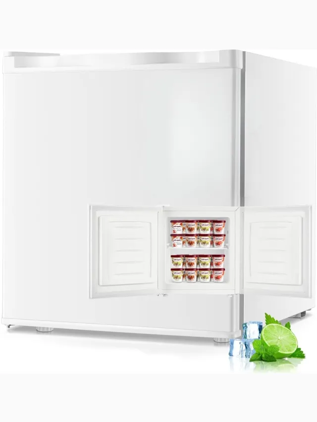 Supplies Mini Vriezer - Kleine Diepvrieskast - Vrieskist - 32L - Wit