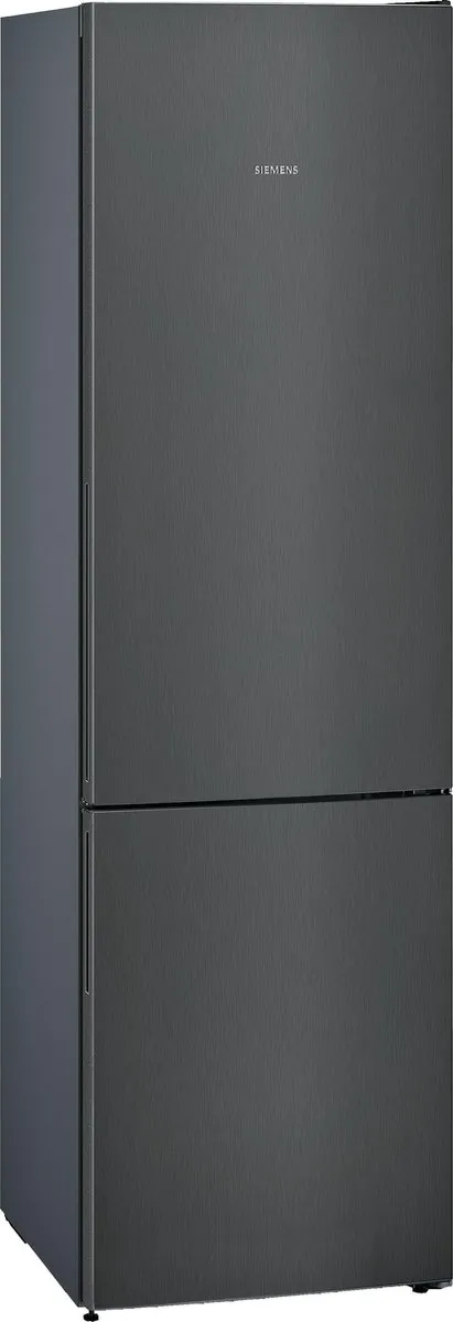 Siemens KG39E8XBA -Koelvriescombinatie -Koelkast - 201x60 - Energielabel B - hyperFresh 0°C meer ruimte voor groente en fruit - superKoelen: snel koelen van verse producten - Zwart Zwart / Anti-fingerprint