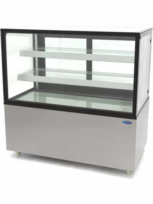 Maxima Koelvitrine - 300 L - 92 cm Stainless Steel